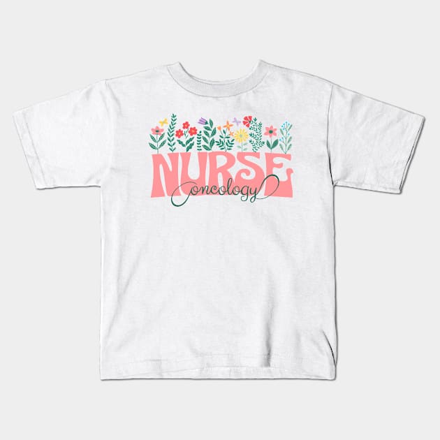 Oncology Nurse Kids T-Shirt by Jambella